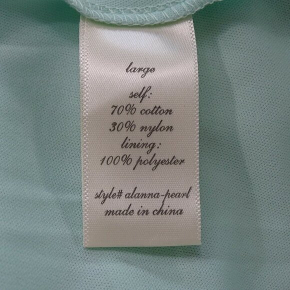 Altard State Shift Dress Lace Overlay Beaded Women Size L Green Wedding Party - Picture 7 of 9